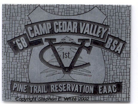 1968 Recognition Plate